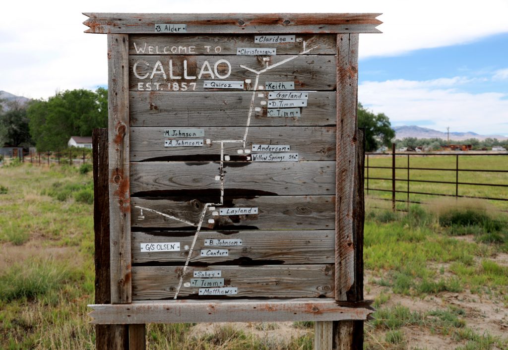 Callao Welcome Sign