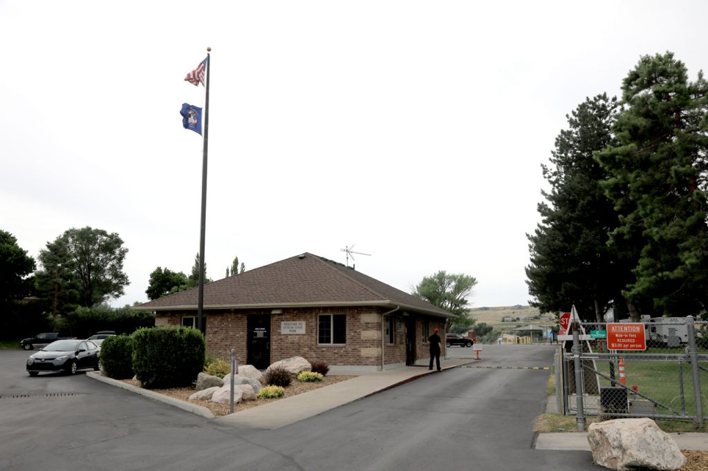 Hyrum Lake State Park Entrance