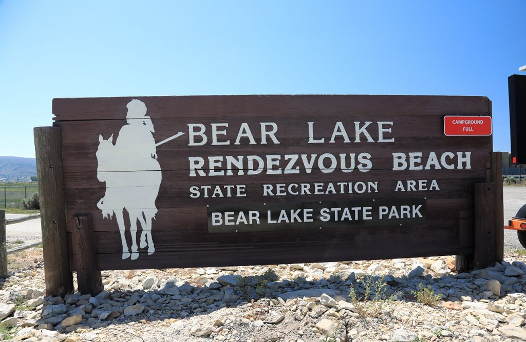 Entrance to Rendezvous Beach