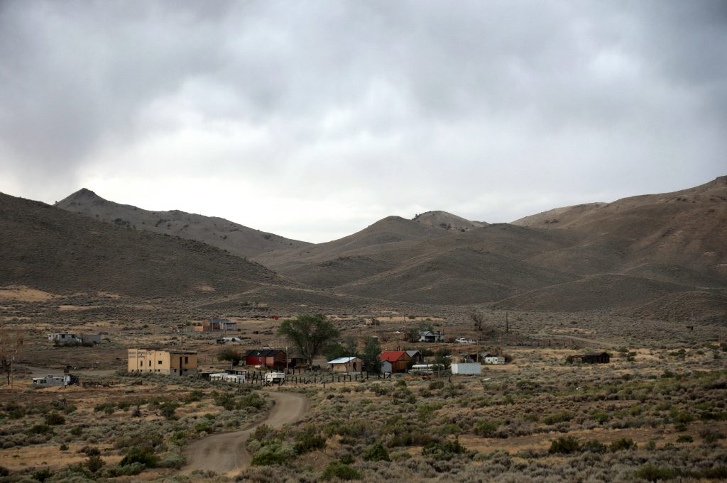 Gold Hill from the north