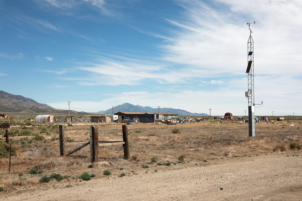 A ranch in or near Faust