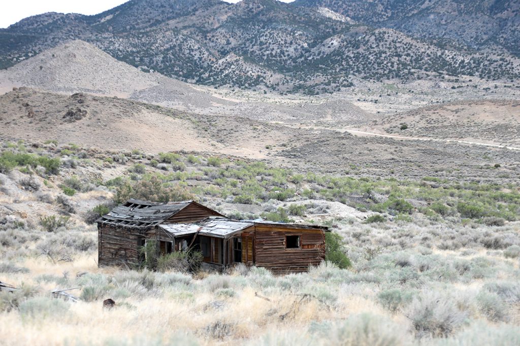 A miner's cabin