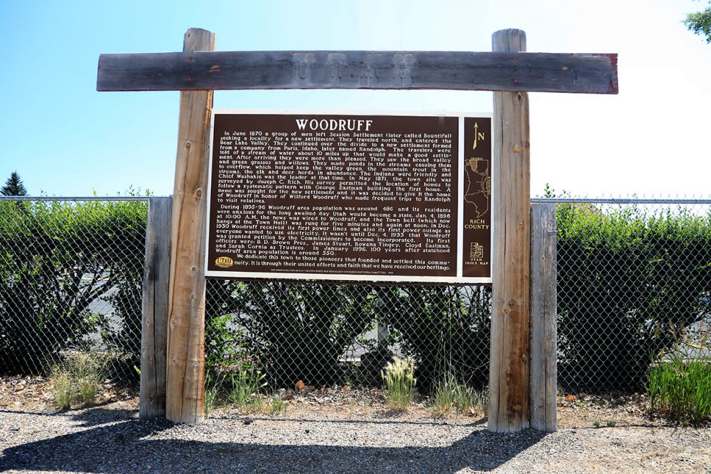 Woodruff Historic Marker