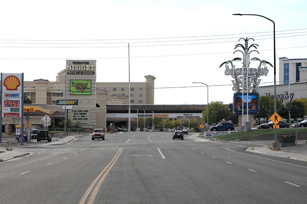 Wendover Boulevard facing west toward the Utah-Nevada Border